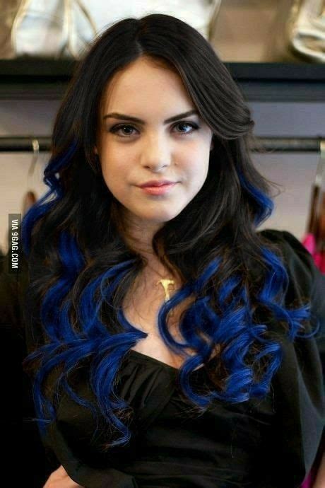 jade west blue hair